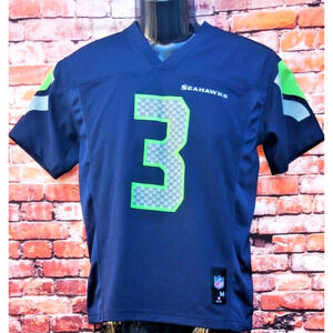 Seattle Seahawks NFL Team Apparel #3 Russel Wilson Jersey